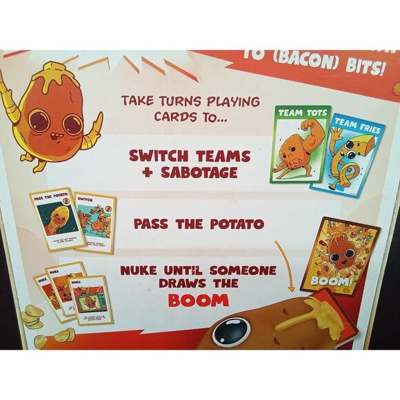 Traitor Tots Card Game For 8+ Hot Potato Strategy & Sabotage By Hasbro - Picture 5 of 5